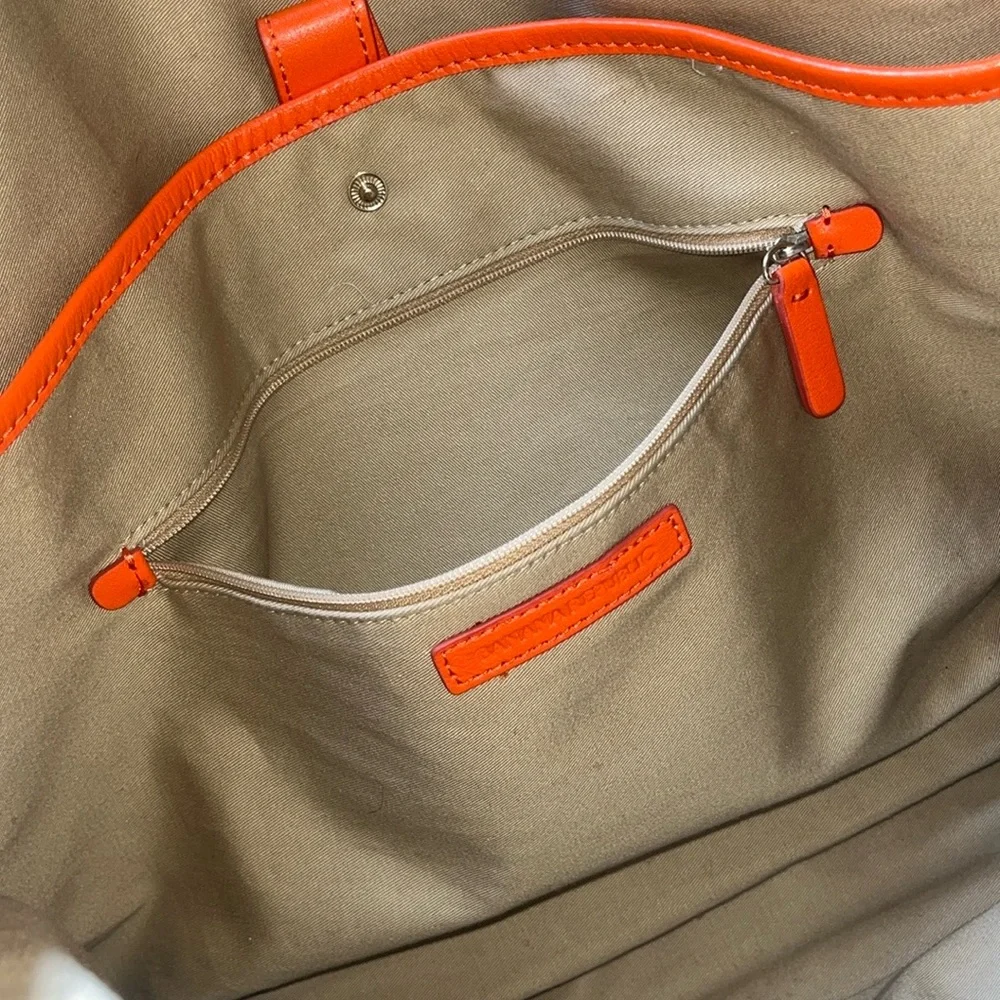 Men's Beige and Tan Travel Tote Bag - Classic Carryall